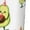 White, variant on Kawaii Mexican Avocado Print Mens Pajama Pants Sleep & Lounge Pants, PJ Bottoms With elastic waistb and Pockets