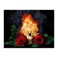 thumbnail image 1 of Fire Rose 5D DIY Full Drill Diamond Painting, 1 of 3