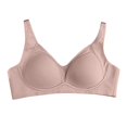 thumbnail image 2 of Gymayou Women's Wireless Bra Thin Cup Smooth Adjustment Bra for B Cup Comfort Bra Size 40, 2 of 4