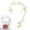 E37_White 74.8", variant on ERTZAE 6 Feet Artificial Flowers 20 Branches Wisteria Vines Hanging Flowers Silk Wisteria String For Home Garden Party Wedding Decor Hot Pink