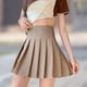 thumbnail image 5 of Falda Plisada Falda plisada Mujeres Sexy Mini faldas Falda corta Chica Falda de baile (Caqui XXL) Cgtredaw para Mujer Caqui T 20, 5 of 6