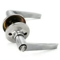 thumbnail image 6 of Villar Home Designs Door Lever Lara Chrome Privacy 4 Pack, 6 of 6