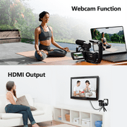 Campark 5K Camcorder Video Camera 3 Touch Screen 56MP Vlogging Cameras for YouTube with Microphone