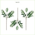 thumbnail image 3 of Nearly Natural Palmate Fern Artificial Stem Sprays - 38" - Green - Set of 3, 3 of 9