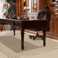 thumbnail image 4 of Woven Textured Washable Area Rug, Non Slip Pet Friendly Rug, Stain Resistant Low Pile Indoor Carpet for Living Room Bedroom Kitchen, Durable Absorbent Non-Shedding Rug for High Traffic Areas, 4 of 5