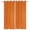 Orange, variant on Peach Fuzz Outdoor Curtains for Patio Waterproof, Windproof Privacy Curtains with Weighted Bottom, Modern Pure Peach Fuzz Outside Drapes for Picnic Garage Backyard Cabana 54"x84" 1 Panel