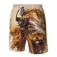 thumbnail image 5 of Naloa Yak Men's Beach Shorts, Surfing shorts, Swim trunks, Quick Dry Swim Trunks for Surfing Beach Fun - Medium, 5 of 9