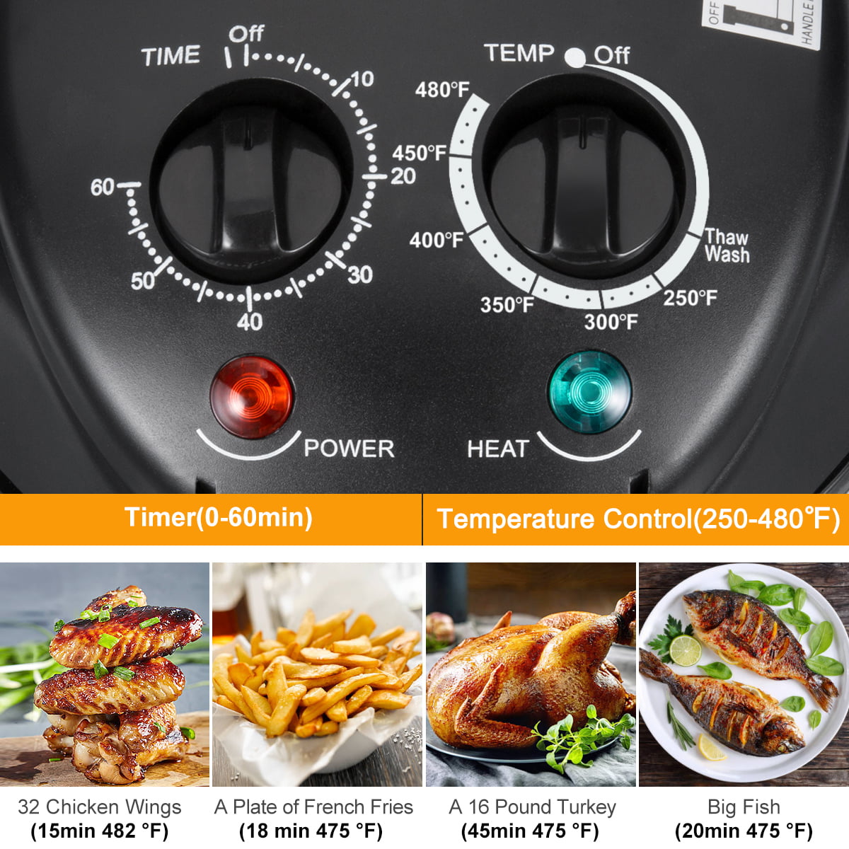 Buy Wholesale China Newest Popular 12 L Countertop Cooker Wave Turbo  Infrared Convection Oven Electric Halogen Oven With Rack And Tongs &  Halogen Oven Electric at USD 13.32