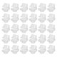 thumbnail image 3 of 50pcs Individual Cupcake Containers: Clear Stackable Plastic Boxes with Lid Single Cupcake Transport Carrier for Weddings Party Favors, 3 of 3
