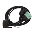 thumbnail image 1 of Cable de diagnóstico de escáner, conector de cable de diagnóstico de camión DB15 a 6P J1708 Cable de diagnóstico de camión diseñado con precisión, 1 of 9