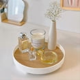 thumbnail image 3 of decorative tray Small round tray Home decorative bathroom tray, 3 of 5