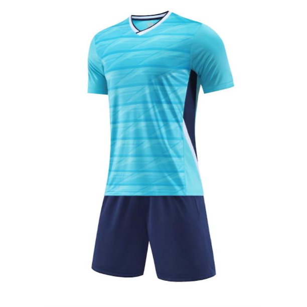 Trajes de jersey de fútbol para niños adultos de alta calidad Transpirable que absorbe el sudor Jersey de fútbol de secado rápido para niños y niñas-COLOR5-2XS BmatwkZeng Bmatwk Jersey