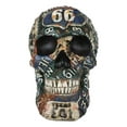 thumbnail image 4 of Nostalgic Western Route 66 Scenic US Highway Memory Lane Signs Skull Figurine, 4 of 6