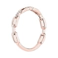 thumbnail image 2 of 0,15 Ct P. T. R. Rond Naturelle Diamond Design le Plus Récent Bague d'Éternité de Mariage pour Femmes en Or Rose 18K Massif Taille 8, 2 of 7