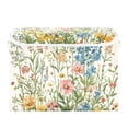 thumbnail image 7 of Yayeee Collapsible Cube Storage Bin with Lid Fabric Closet Decorative Basket with Handles, Colorful Wildflowers, 7 of 7