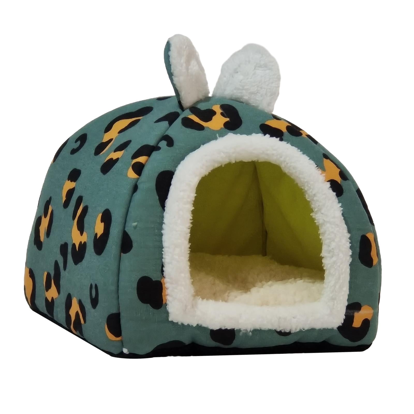 Cat Bed Cave Cozy Indoor Cats Calming Furniture Dog Beds for Dog Cats Kitten Blue Medium