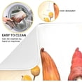 thumbnail image 2 of Autumn Gnomes Dish Drying Mat, Absorbent Microfiber Pad Protector For Kitchen Counter Top Mat Dish Drainboard 16x18in, 2 of 7