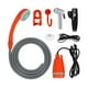 thumbnail image 3 of Ducha portátil para acampar, ducha multiusos y versátil para exteriores, USB para senderismo, viajes al aire libre, jardinería y baño Naranja con boquilla, 3 of 9