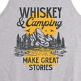 thumbnail image 2 of Instant Message - Whiskey And Camping Stories - Men's Jersey Tank Top, 2 of 5