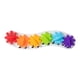 thumbnail image 3 of Tablero de actividades con juguetes Rainbow Gear, juego imaginativo, juguete sensorial interactivo, piezas para niños pequeños de 1 a 3 años, 3 of 7