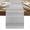 Silver, variant on Rustic Blue Table Runner Farmhouse Vertical Striped Art Tablerunners 13 x 36 Inch, Table Decorations Tabletop Scarf for Summer Gathering Holiday Farmhouse Kitchen Dining Decor
