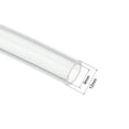 thumbnail image 2 of Tubo flexible Uxcell Manguera de agua aire para transferencia de bomba de caucho de silicona transparente 0.35''x0.47'', 2 of 5