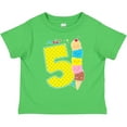 thumbnail image 3 of Inktastic Ice Cream Fifth Birthday Blue Boys or Girls Toddler T-Shirt, 3 of 5