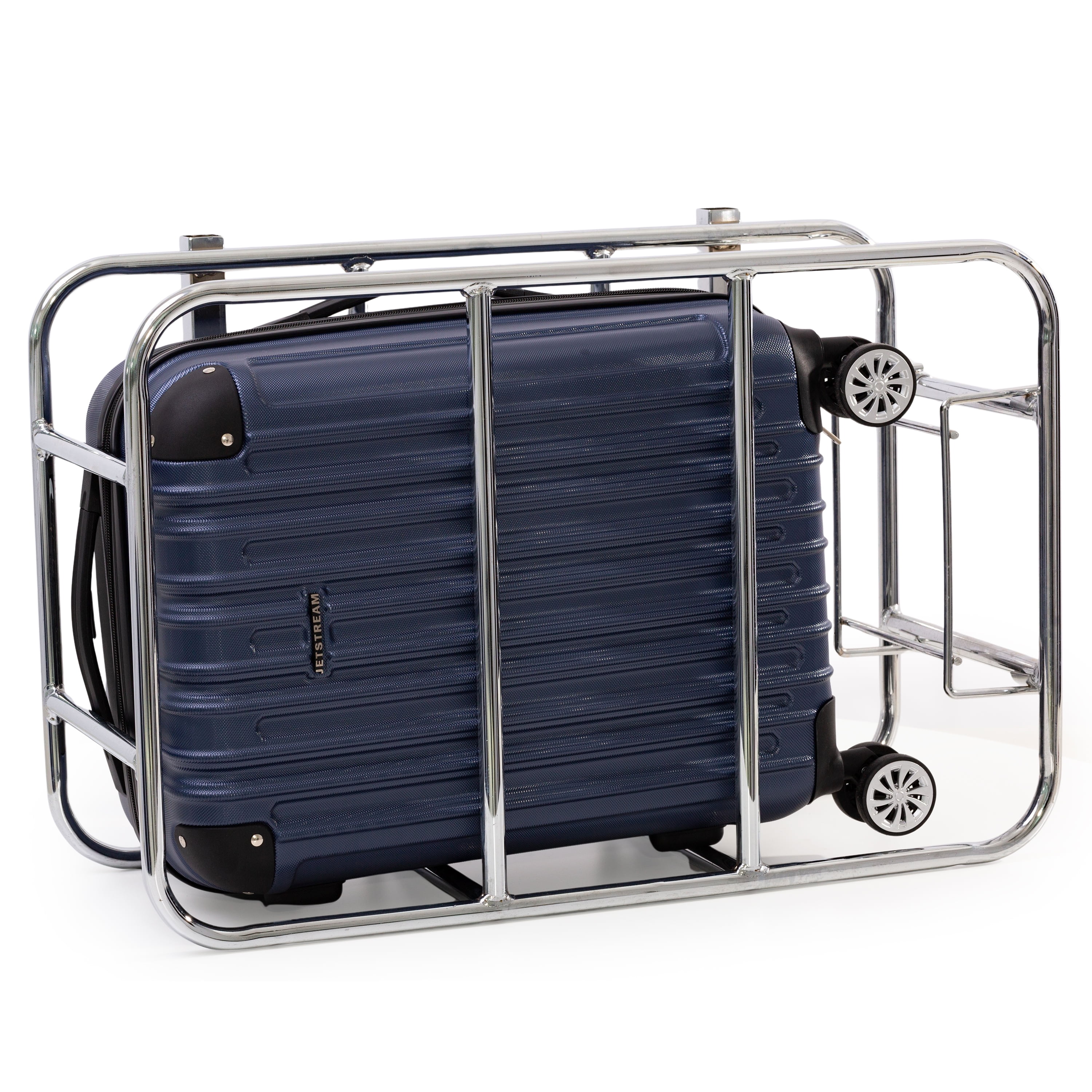 JetStream Aera Hardside Luggage Set, Suitcase Set with Spinner Wheels: Two Large Suitcases and One Carry on Luggage