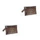 thumbnail image 4 of Qarigey Monedero Multicolor Para Mujer – Bolso De Moda Con Gran Capacidad Bolsos De Mujer Estilo Simple Leopardo Marrón Leopardo marrón 2Conjunto, 4 of 6