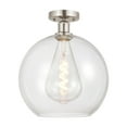 thumbnail image 2 of Innovations Lighting 616-1F-16-12 Athens Semi-Flush Athens 12" Wide Semi-Flush Globe, 2 of 5