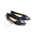 thumbnail image 1 of Zapatos planos de ballet informales con punta en punta para mujer Zapatos cómodos de charol, 1 of 4