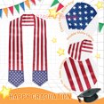 thumbnail image 5 of Karen Flag Thick Graduation Sash Stole Scarf Double Sided Honor Stole For Graduation Students Class Of 2024, 5 of 7