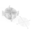thumbnail image 4 of 15PCS Metal Wire 80mm Fan Grill Computer Case Fan Guard Protector (Silver), 4 of 6