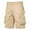 #001-Khaki, variant on Xyxonk Mens Shorts Cargo Outdoor with Multi Pocket Cotton Work Short Hiking Twill Cotton Work Cargoshorts Army Green
