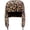 Brown, variant on Vjnyvs Plush Trapper Hat with Ear Flaps, Leopard Print Winter Hat for Outdoor Activities, Brown, 56-58 cm, 1 Pack