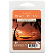 Beach Please Scented Wax Melts, ScentSationals, 2.5 oz (1-Pack)