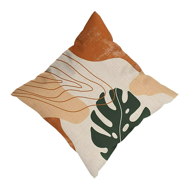 mmirethe Home Decoration With Soft And Durable Pillow Cover Throw Pillows Cover Polyester Cushion Cover Soft Durable Fit W0134-6 2Set