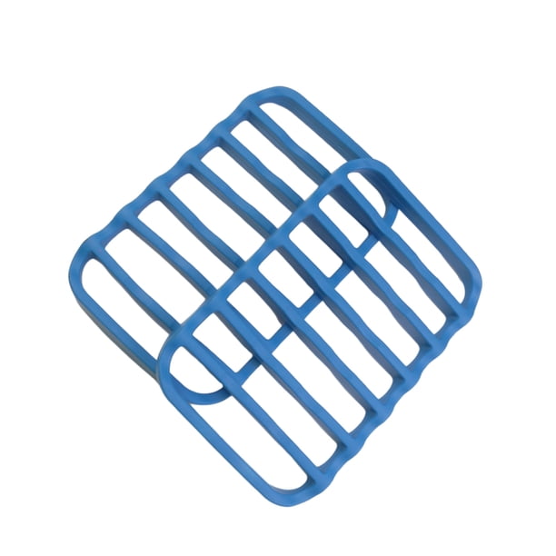 Matsuzay 2 uds Gel de sílice antiadherente silicona horno y lavavajillas apto para asar estante duradero alto Herramientas y accesorios para hornear azul