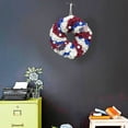 thumbnail image 3 of AZXY 4th of July Wreaths for Front Door Patriotic Wreath,Red White and Blue American Flag Independence Day Wreaths,Fourth of July Memorial Day Decorations for Wall Door Decor, 3 of 4