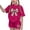 Hot Pink A2, variant on Girls 2 Piece Outfits St. Patrick's Day Cute Graphic Short Sleeve Blouse and Boyshort Kids Clothes Girls Size 4-15