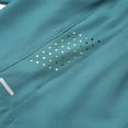 thumbnail image 5 of Men's Gym Training Shorts Solid Elastic Waist Drawstring Zipper Pockets Quick Dry Breathable 5 Inch Workout Fitness Sports Shorts Sky Blue 3XL, 5 of 5