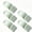 Green, variant on 5-100 PCS Space Saving Hanger Connector Hooks, Maximize Closet Space With Stackable Hanger Connectors. Easy Snap-On Design For Organized Wardrobe