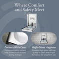 thumbnail image 5 of Foundations Premier Vertical Baby Changing Station, Recessed Mount, 100SSV-R, Stainless Steel, 5 of 9