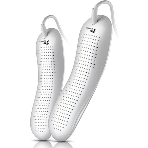 KOODER HXQ-02 Shoe Dryer Eliminate Bad Odor, White, 9.8 oz