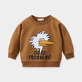 thumbnail image 2 of Sudadera con capucha de manga larga y cuello redondo para hombre y mujer, Jersey de algodón con estampado de dibujos animados, estilo informal, Unisex, para primavera y otoño, 2 of 5