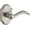 White Bronze, variant on Baldwin Reserve Psarcrar481 Passage Arch Lever and Rustic Arch Rose Dark Bronze Finish Handle