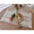 thumbnail image 4 of Manteles Individuales para Mesa, 6pcs Manteles Individuales Trenzados Rectángulo, 100% Algodón, Tapetes para Mesa de Comedor, Lavables y Fácil Limpiar, 4 of 8