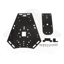 For Can Am Ryker Luggage Rack Black for use on the Max Mount Dallas-bagger