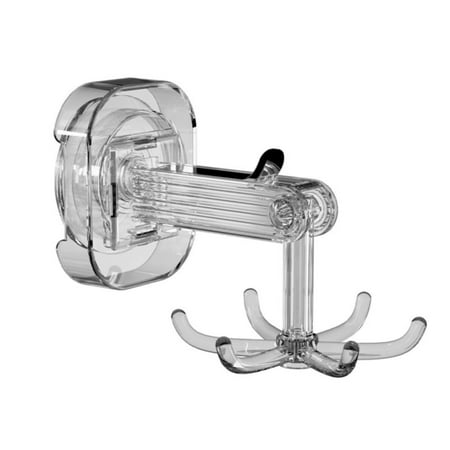 

Clearance!Hmlai Suction Cup Hook Kitchen Six-Claw Rotating Hook Punch-Free Multi-Function Spatula Spoon Storage Wall-Mounted Rack Transparent 1*Hook Household Hooks Hooks Clearance Sale