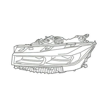 Genuine OE BMW Headlamp - 63-11-9-450-236